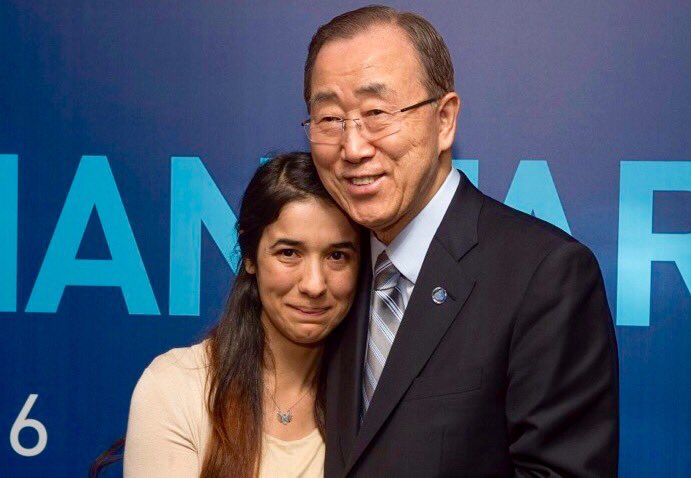 mutludc's tweet photo. Honored to be invited to appointment ceremony of Nadia Murad as UN Goodwill Ambassador tmrw https://t.co/XtRt3IrFVo https://t.co/56pHk8jQ3a
