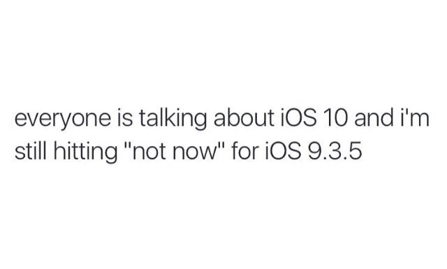 katiemlyons's tweet image. Me 🙋🏼 #AppleIOS10