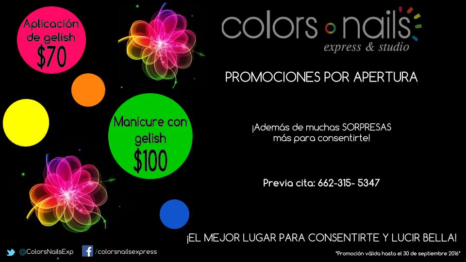 ColorsNailsExp's tweet photo. Recuerda nuestra promoción por apertura! Date el tiempo de conocer la calidad de nuestros servicios! https://t.co/fuc1bdrmbn