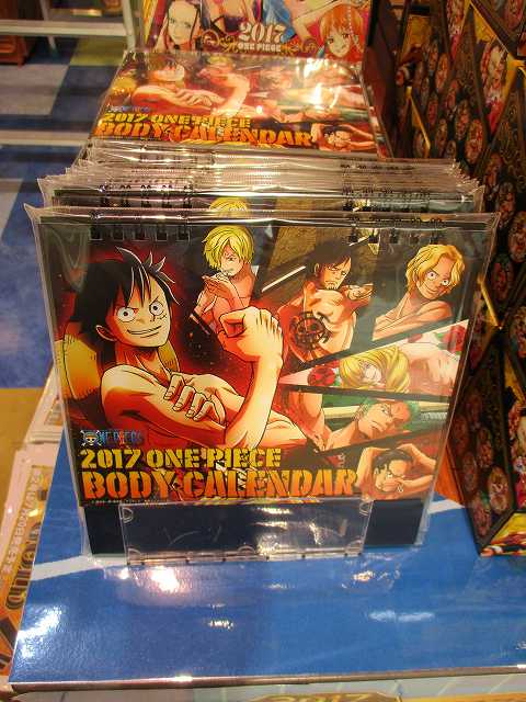 新商品】2017カレンダー 2017ONE PIECE BODY CALENDAR 1,500円＋税