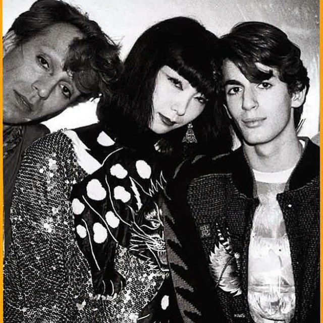 17-year-old @TheMarcJacobs with Japanese fashion legend Sayoko. Marc has been into Harajuku/Japan since forever.