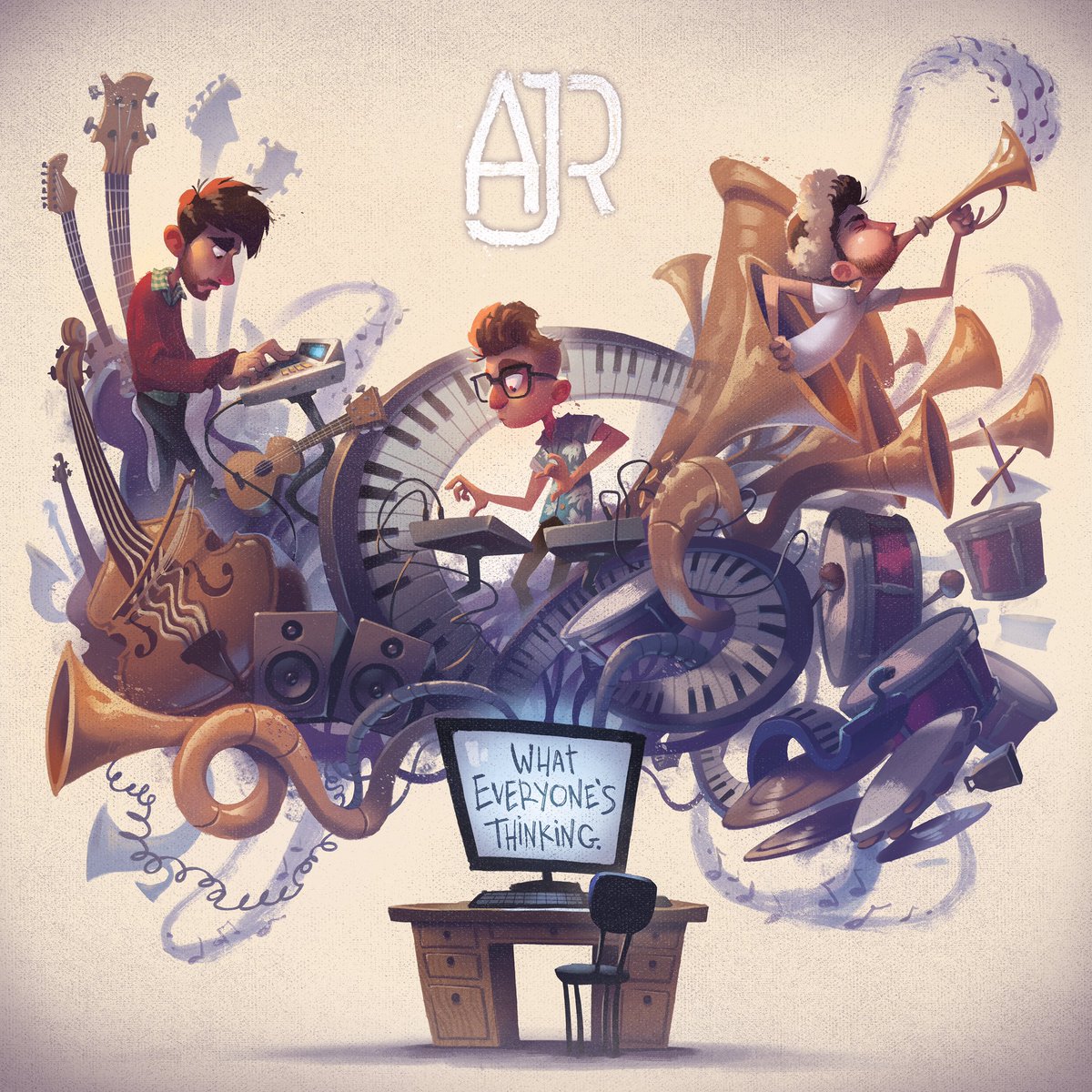 WHAT EVERYONE'S THINKING - EP is out now!! Get it here: smarturl.it/AJRWETitunes