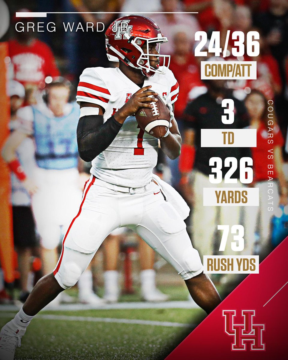 SportsCenter's tweet photo. Greg Ward Jr. has two 300-yd passing games in his first 3 games this season. 

He had 1 all of last year. https://t.co/AudleHYG08
