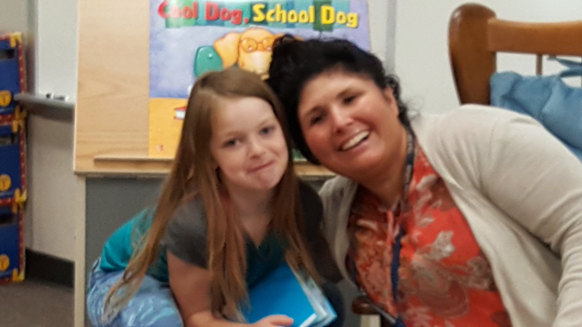 MrsTebbe's tweet photo. We had two fantastic birthday readers this week!  Happy birthday girls! https://t.co/IP3fXVmnPv