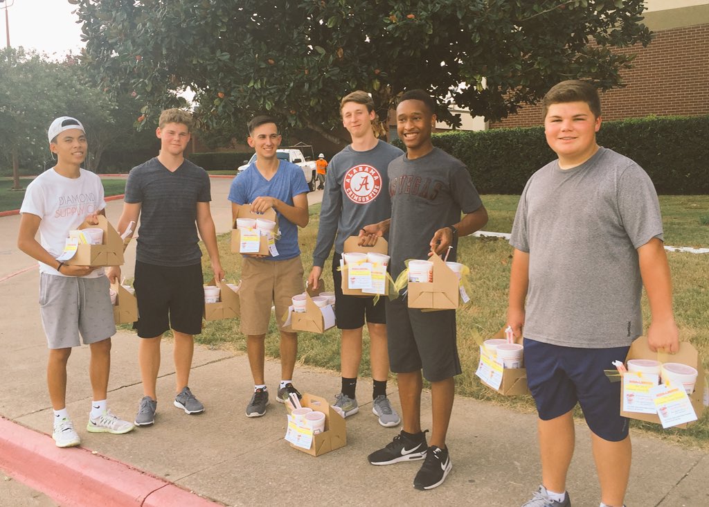 Naaman_PTSA's tweet photo. These boys served lime-aids to all the bus drivers &amp; other staff at @NFHS_Rangers so proud! Awesome kids #ptsaproud https://t.co/ONJ9FGKR6w