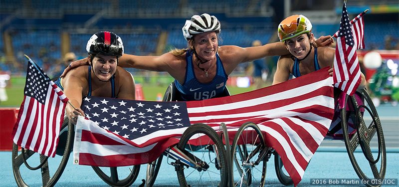 TeamUSA's tweet photo. These three women have now completed TWO #TeamUSA podium sweeps at #Rio2016! 💪
https://t.co/FTTCpFj44m https://t.co/Eu837aoiZK