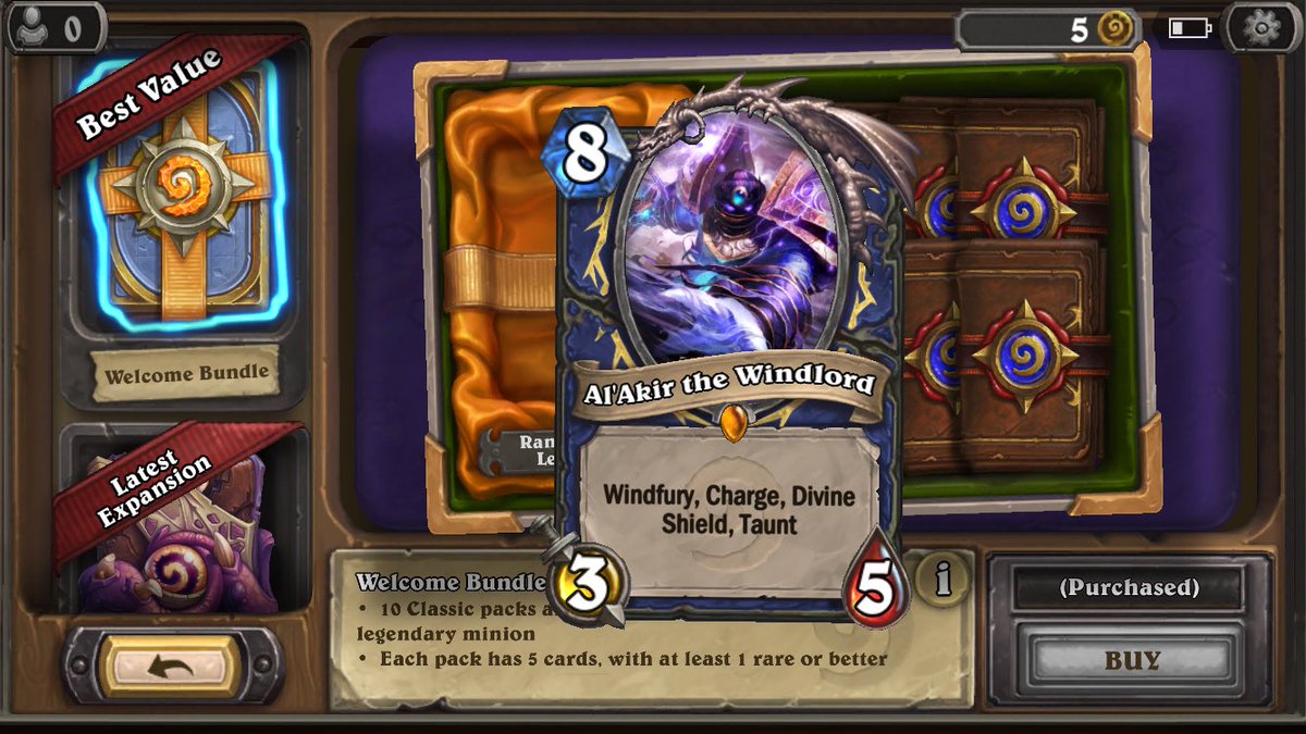hsdecktech's tweet photo. AND THEN ALT ACCOUNT MADE OFF LIKE A BANDIT AND GOT BOTH THE LEGENDARIES I WANTED FOR MAIN. #hearthstone https://t.co/8JR9ciE0rF