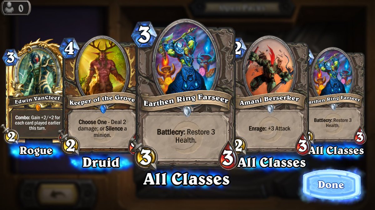 hsdecktech's tweet photo. AND THEN ALT ACCOUNT MADE OFF LIKE A BANDIT AND GOT BOTH THE LEGENDARIES I WANTED FOR MAIN. #hearthstone https://t.co/8JR9ciE0rF
