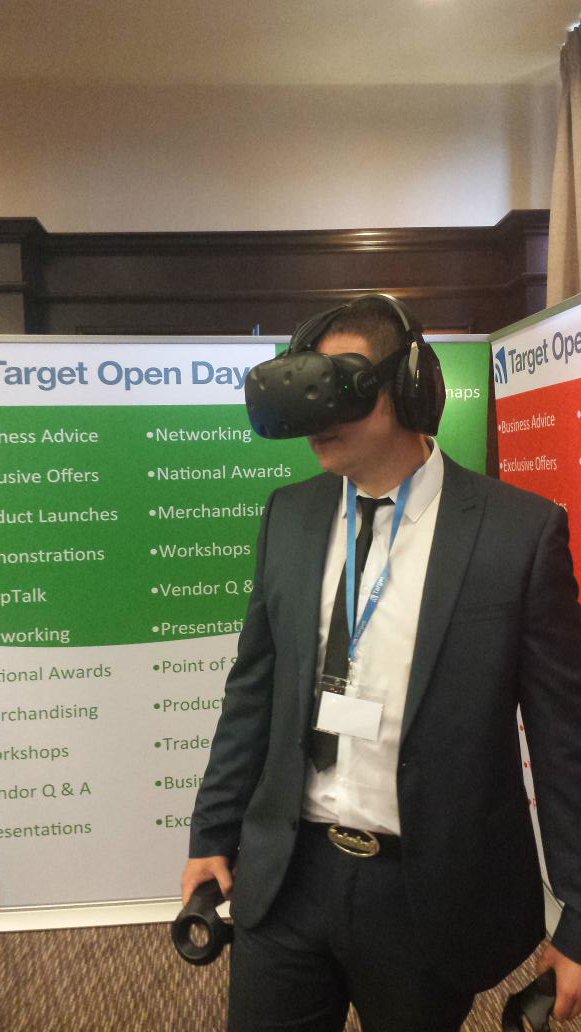 VR fun at #targetopenday