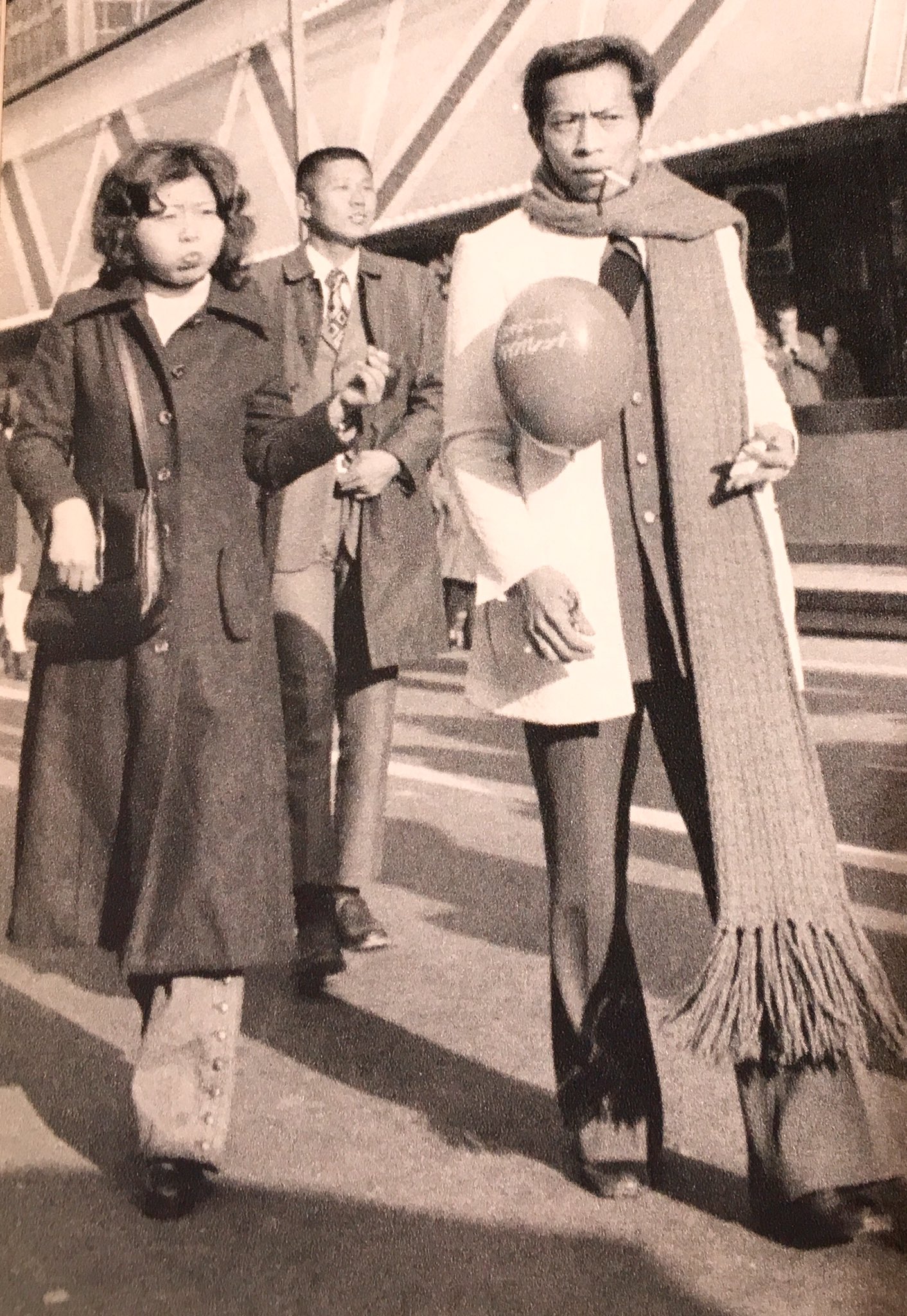 マフラー かわゆ ロング 昭和レトロ アイビー カップル 