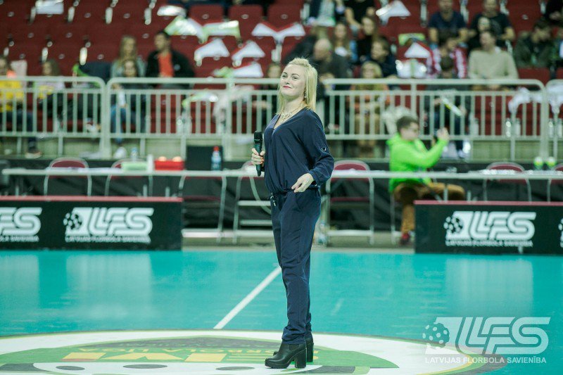 LFS_floorball's tweet image. Pirms EFL atklāšanas spēles tiks prezentēti #WFCRiga talismani un oficiālā dziesma, kuru izpildīs @madry #florbols