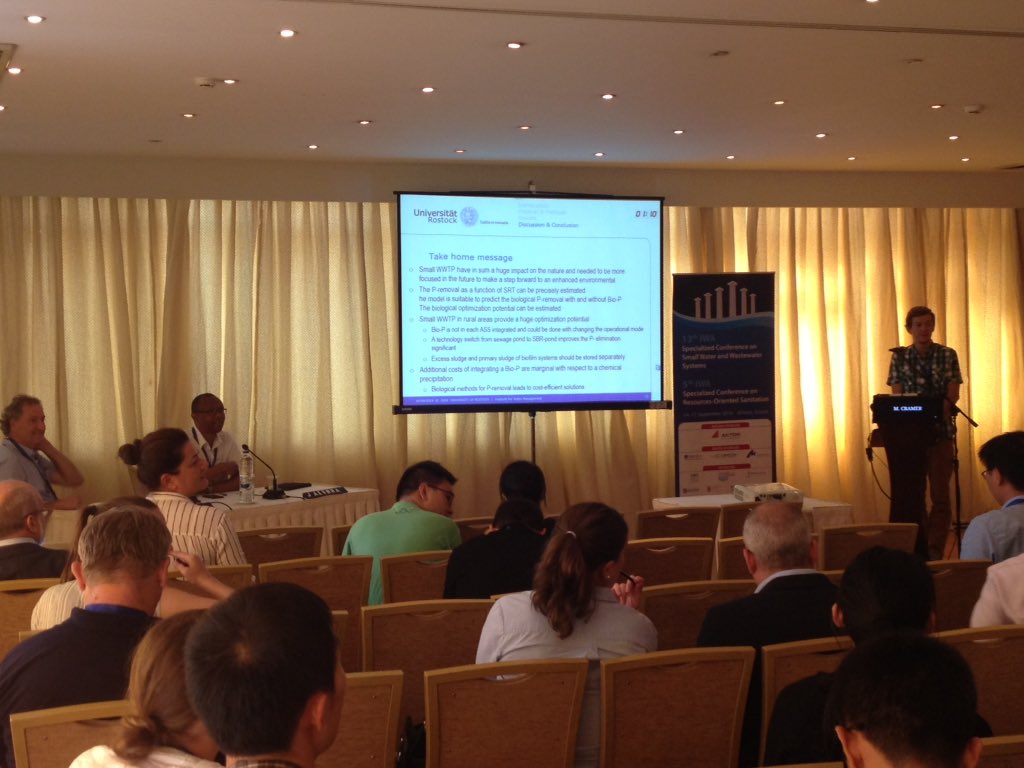 AbertayUWTC's tweet photo. Prof Akunna and Prof Blackwood chairing sessions at IWA #SWWS16 @AbertayUni @LocalNet_Water https://t.co/ryyV4ug2mk