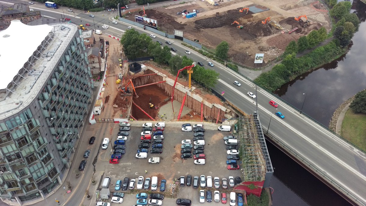 Things beginning to take shape at Exchange Court #Greengate #Salford #apartments #progress