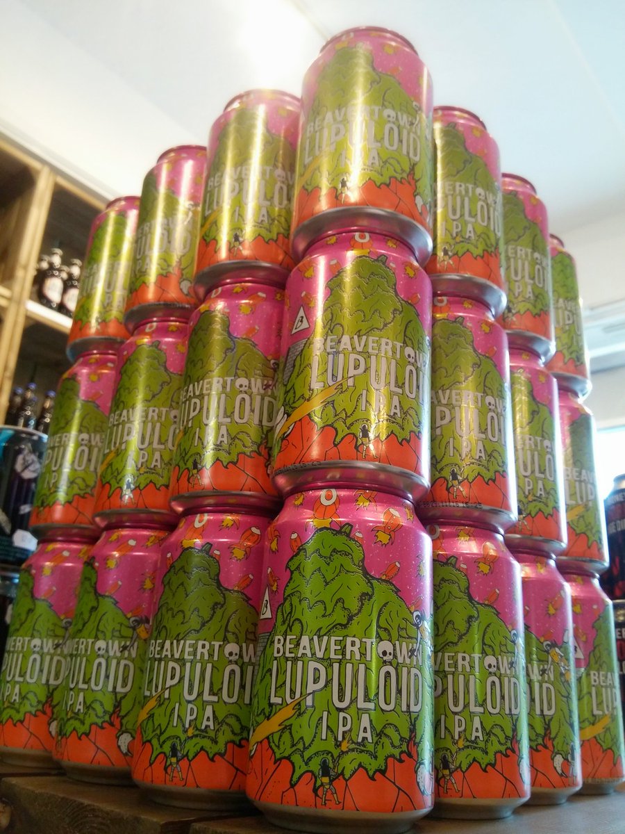 innathome's tweet photo. The only thing we're flooded with after that storm is Beavertown's new IPA LUPULOID!!! #RainingBeer @BeavertownBeer https://t.co/OQt6YDpY7Z