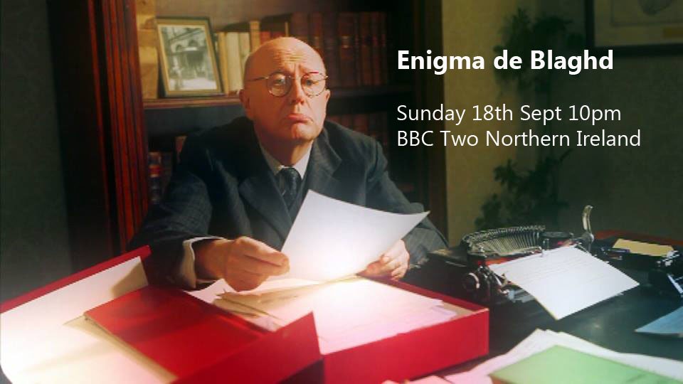 ImagineMediaTV's tweet photo. Tune in to @BBCTWONI for Enigma de Blaghd on Sunday at 10pm. Documentary about #ErnestBlythe @Scunscan @bbcgaeilge https://t.co/cbGXUh9yZ1