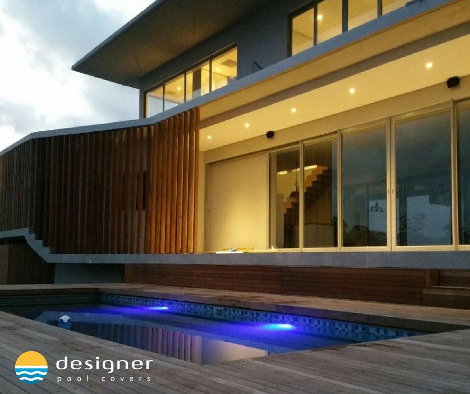 Sundowners at this #pool is just magical!  Cover installed by Designer Pool Covers team