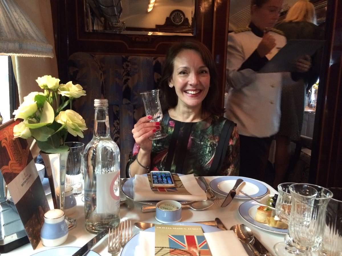 hannah_daulton's tweet photo. Heading back in time with @belmond for the Murder Mystery Lunch @TROexperiential @VolvoCarUK https://t.co/KOdKHCbrd3