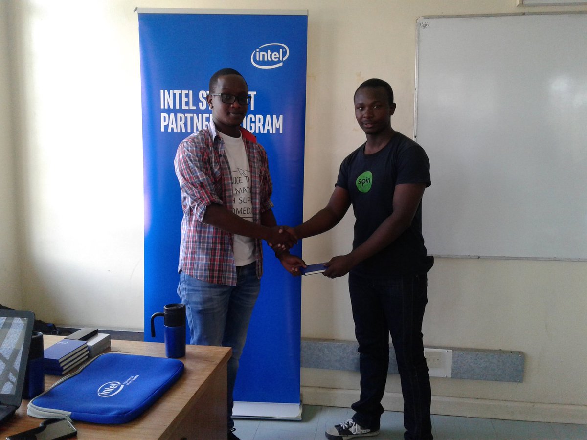 AnthonyLimo's tweet photo. And I got a brand new notebook πππ....maybe I needed one #inteliot #intelkabarak @IntelKabarak https://t.co/YQyuVcLFE6