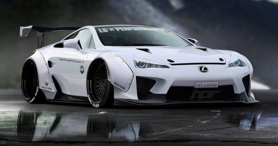 CarWaffle's tweet image. Jaw-dropping #Lexus LFA #LibertyWalk just surfaced online buff.ly/2crCEOK