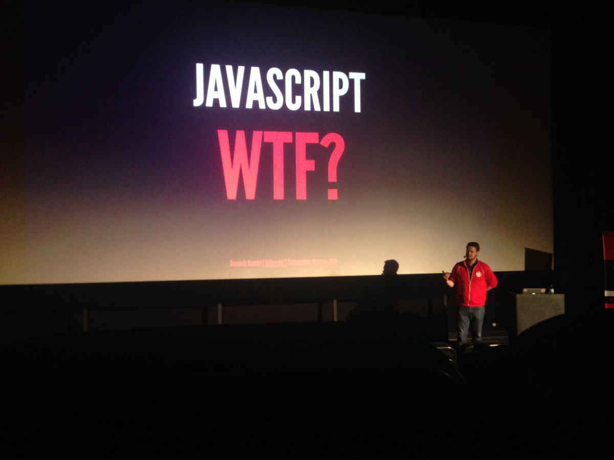 kary_key's tweet photo. A lot of #typescript and #livecoding from @DKundel during @CodemoWarsaw #codemoWarsaw2016 https://t.co/w0XFihyqZJ
