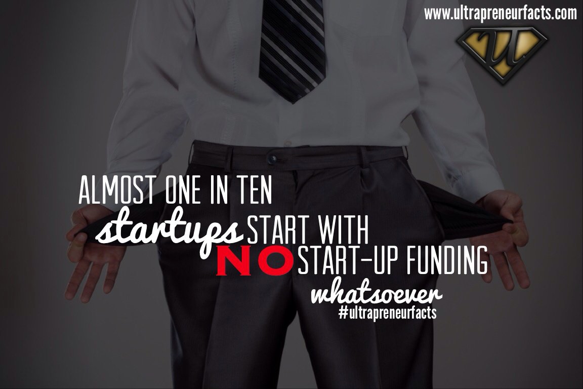 _ultrafacts's tweet photo. Almost 1 in 10 #startups start with no funding... #ultrapreneurfacts #smallbiz #SME #busine… https://t.co/L8Eej2PQYJ https://t.co/fbQ77L1sLG