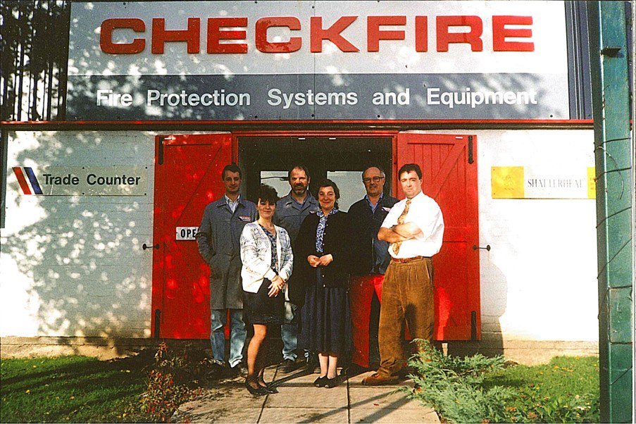 CheckFire_Ltd's tweet photo. CheckFire was established in 1975 and still going strong after 40 years! Check out those cords! - #checkfire #fire https://t.co/e7DydNZS84