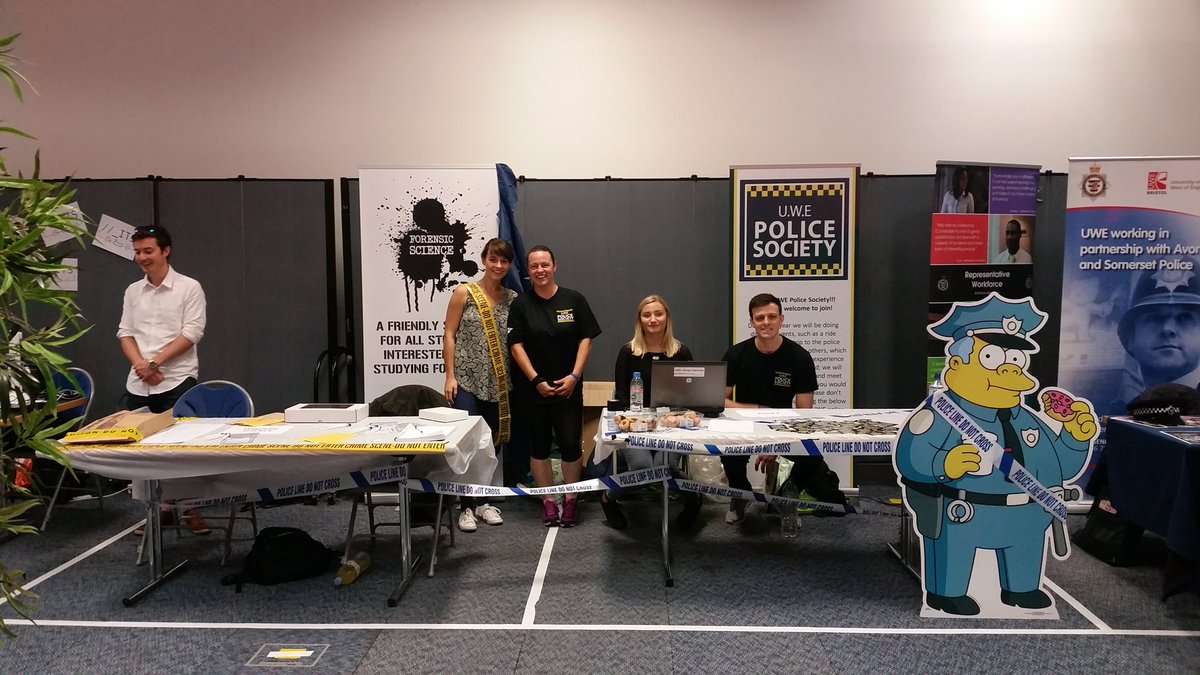 UWE Police Society (@uwecopsoc) on Twitter photo The Police Society and Forensic Society work closely together. #copsoc #forensics #partnershipworking #UWEFreshers The Police Society and Forensic Society work closely together. #copsoc #forensics #partnershipworking #UWEFreshers