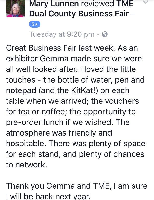 A lovely review from <a href="/daretoblossom/">daretoblossom</a> on our #Facebook page!