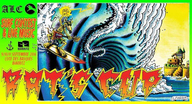 WeeSurfapp's tweet image. #SurfNews Les rats envahissent Biarritz bit.ly/2bPL0Pz #ratscup #surfcompetition #biarritz