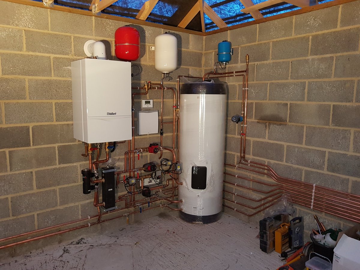 AssistBristol's tweet photo. New #vaillant installation coming together. #boiler #bristol https://t.co/jOT2NPQjas