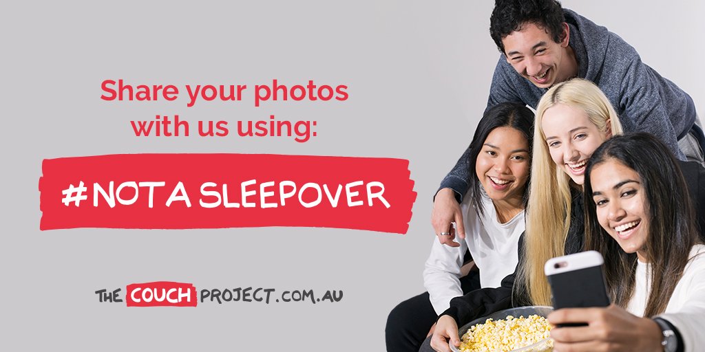 salvos's tweet photo. Taking part in The Couch Project tonight? Make sure you share your photos with us using #notasleepover https://t.co/kLXNeZZBzn
