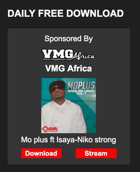 AfricanMusicNow's tweet photo. Check our site for @vmgafrica sponsored download #NikoStrong by #MoPlus @babawaukoo https://t.co/owk0M7gAA7 https://t.co/MHaYzS0USw