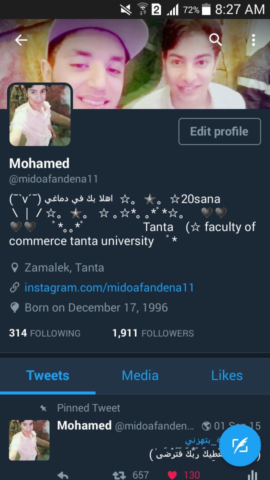 midoafandena11's tweet photo. انهارده وصلت 1911Followers
تاريخ ناشئه الزمالك❤😍
يارب الفوووز انهارده💃 https://t.co/rVGITLDHQt