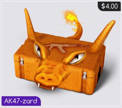 KappaDeals's tweet photo. Instant GIVEAWAY. RT and 1 of you will get AK47-zard. https://t.co/oHTBWazGWf https://t.co/FdPLmMp1n2