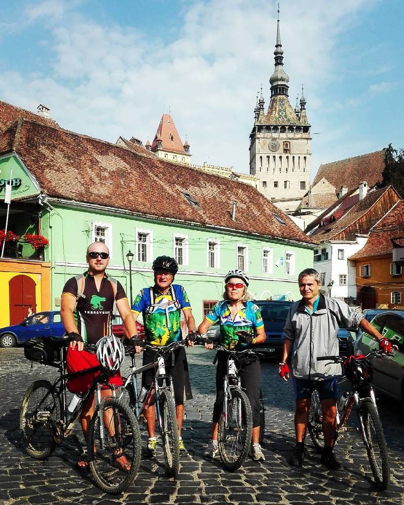 TransyBike's tweet photo. Our Argentinian friends left. We miss them but the show must go on :-) #sighisoara #biketo… https://t.co/lua0SslZbT https://t.co/h3FdqHShvR