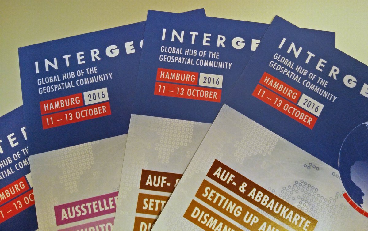 Getting ready for #Intergeo, together with @SomagJena #DiamondAirborneSensing &amp; <a href="/TopoFlight/">TopoFlight</a> Hall A4 F4.039