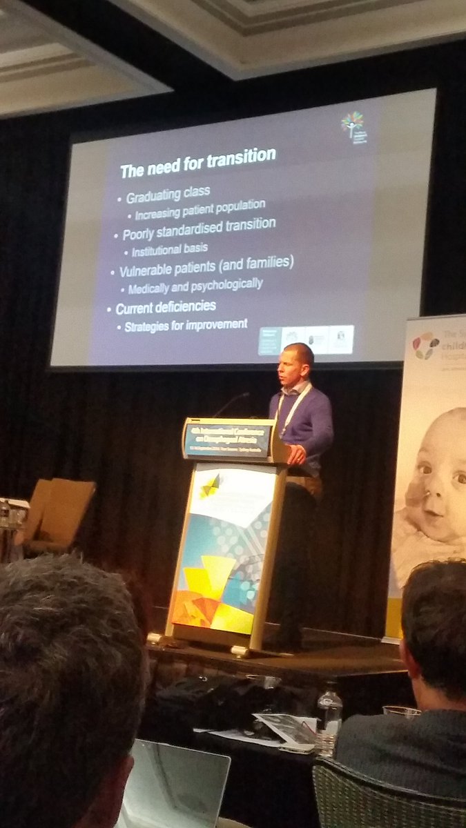 OARALtd's tweet photo. Transition into adult care is vital for OA patients...the discussions have begun! #OASyd2016 https://t.co/A5KgnzR9qq