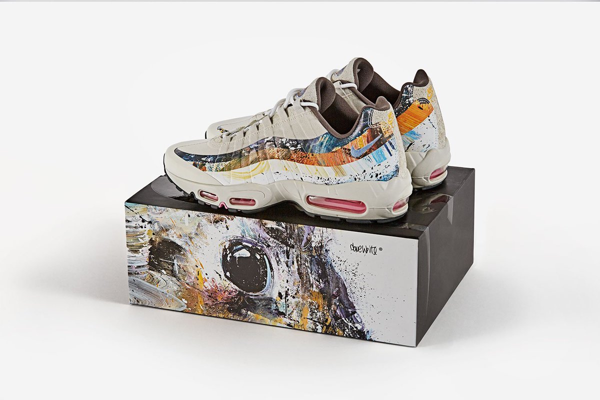 sizeofficial's tweet photo. The size? x @DaveWhiteStudio x @nikesportswear Air Max 95 DW Rabbit is available now: https://t.co/rSl2KFLa9I https://t.co/1sMve5On0p