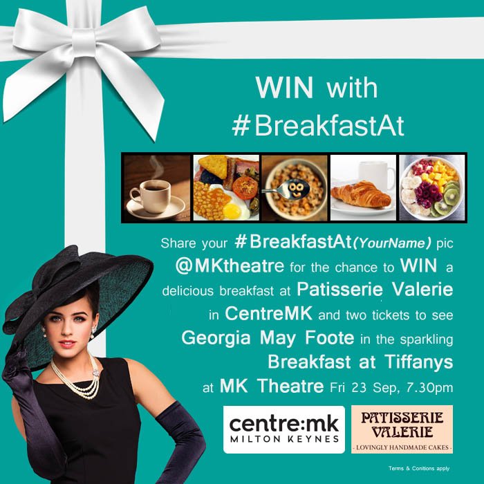 MKTheatre's tweet photo. #FridayFreebie what's on your plate today? tweet us #BreakfastAt for a chance to #Win @valeriecafe @tiffanysonstage https://t.co/dql0H2nVQc