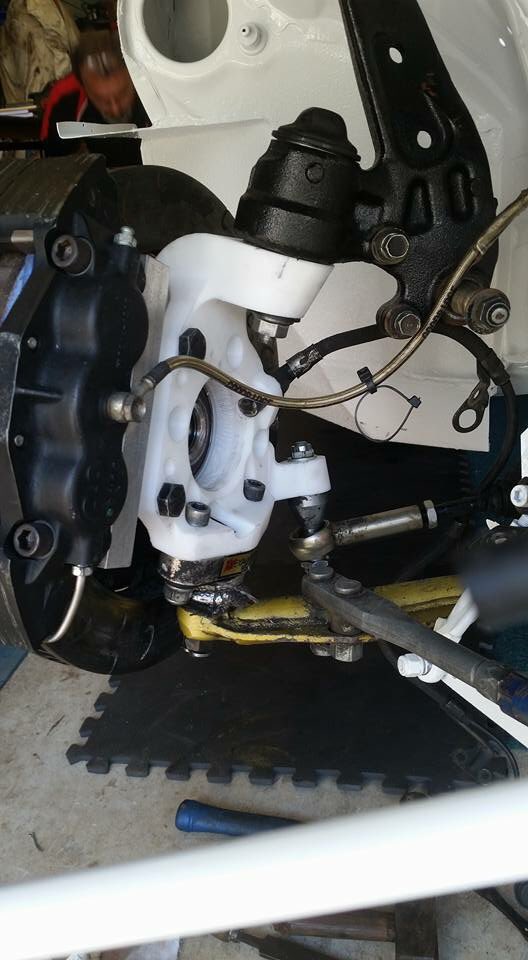 mdsbrypar's tweet photo. R32 GTR prototype upright fitted up. Bye bye pad knock #brypar #racecar #r32gtr #r33gtr #r34gtr #NissanGTR https://t.co/u2OHre1iX3