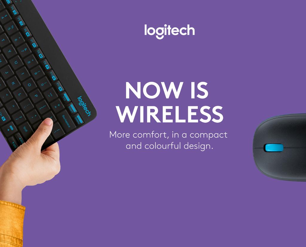 LogitechID's tweet photo. Lelah dengan ribetnya kabel? Upgrade sekarang juga ke wireless #NowIsWireless https://t.co/V31f1abgf6 https://t.co/BpH1y0byI8