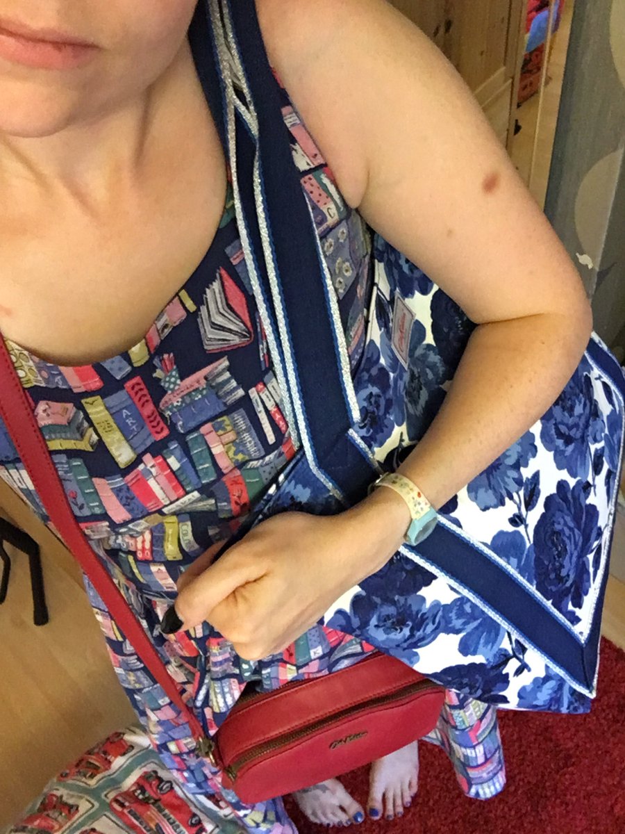 hollyacedancer's tweet photo. #embraceyourbaggage busy working mum needs two bags! ❤️ @Cath_Kidston https://t.co/3WMrxAtT9w