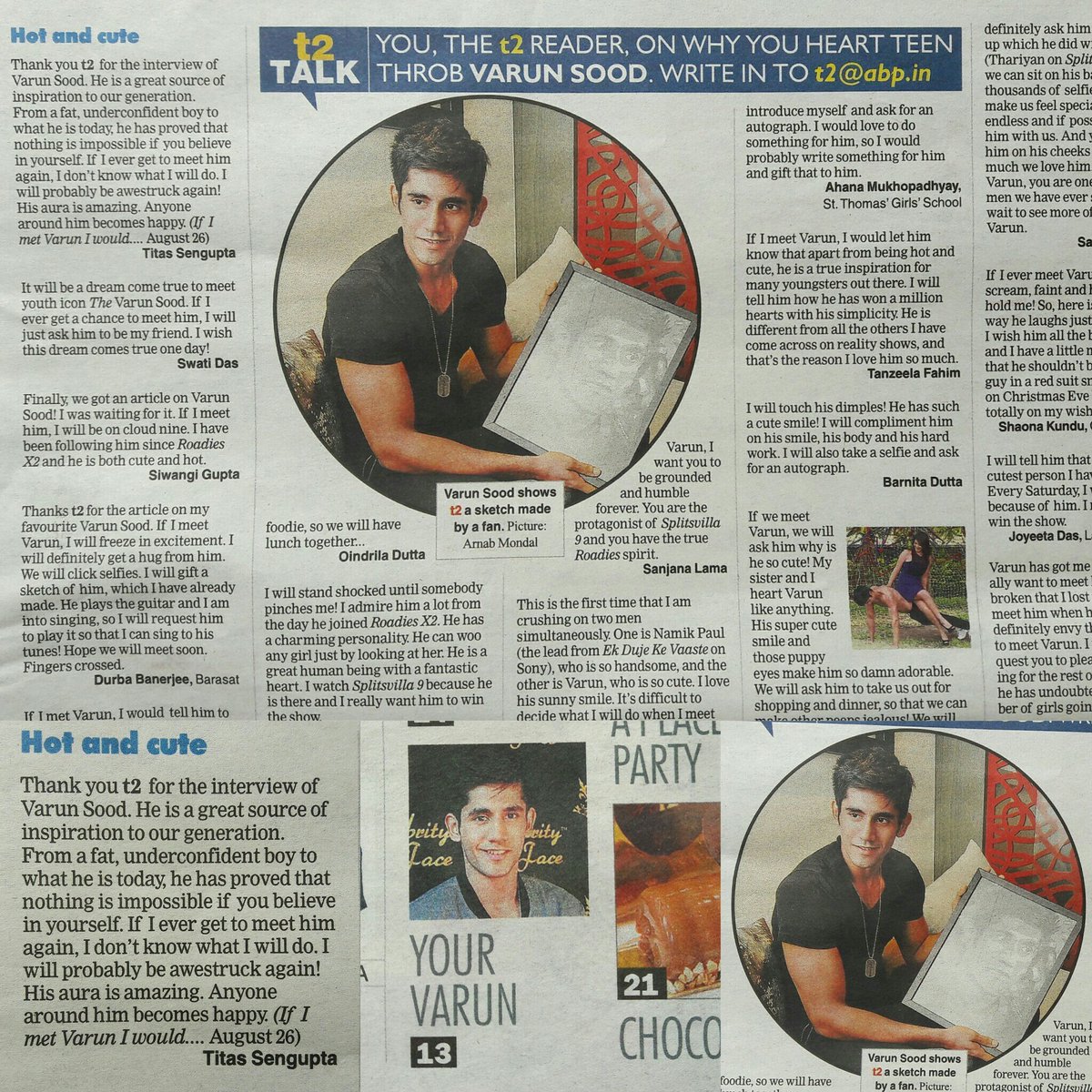 varun_sood12's tweet photo. Did u check this out.. 
HEART TEEN THROB @VSood12 https://t.co/BA4IWUsli7