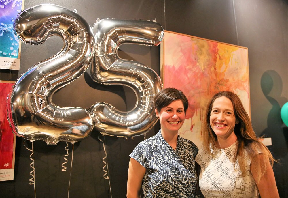 Simona_Ach's tweet photo. Terrific night celebrating #25YearsOfScopeGlobal with Leona and the rest of @DFATinSA #AusVols4Dev #Adelaide https://t.co/uyh6DkhiMN