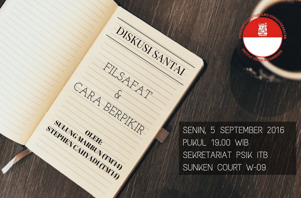 Filsafat dan Cara Berpikir suluhpsik.wordpress.com/2016/09/16/fil…