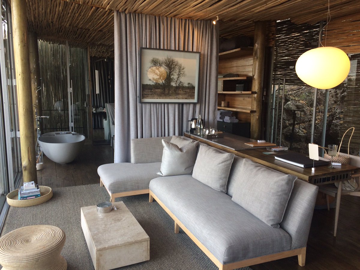 The incredible suite at <a href="/Singita_/">Singita</a> Lebombo in the #Kruger NP. Pure safari luxury