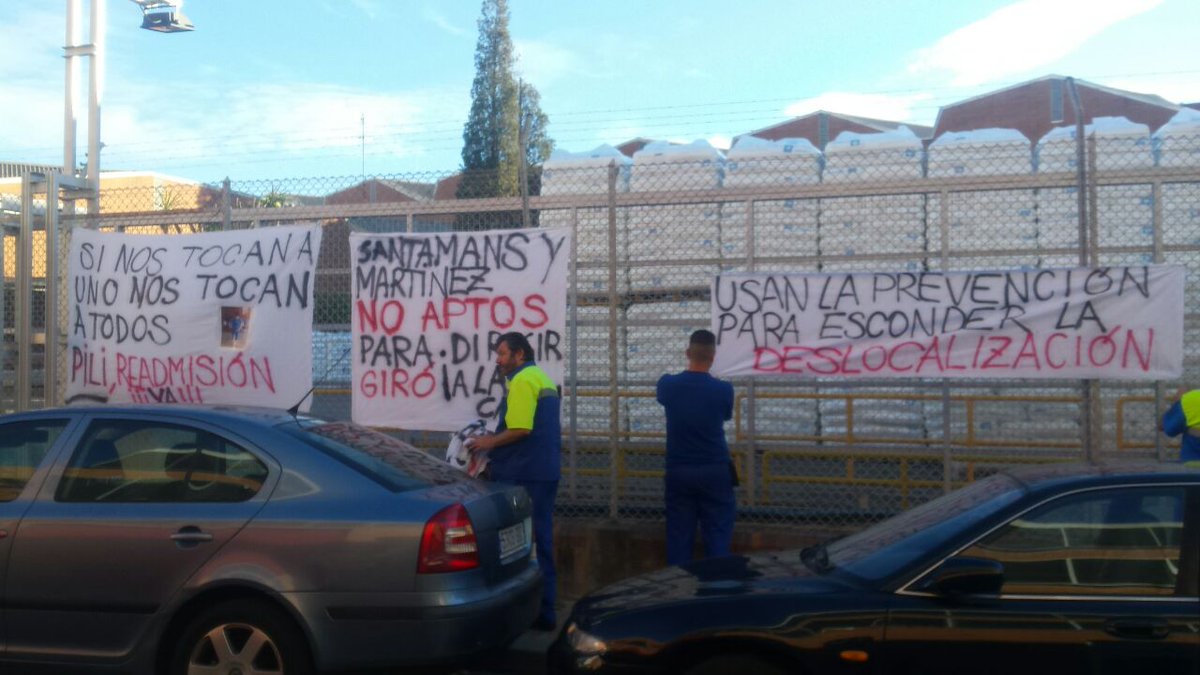 Ara mateix, a Badalona lluitem contra els acomiadaments i els abusos de la patronal a Giró
(Via <a href="/cgtbarcelones/">CGT Barcelonès Nord</a> )