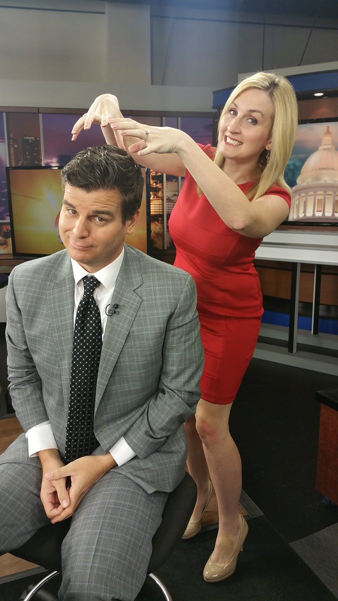 Natalie247Now's tweet photo. If this pic gets 44 RTs by 6:45 am, I will mess up @AaronNolanNews hair like @jimmyfallon did to @realDonaldTrump. https://t.co/z8wFMEN4gl