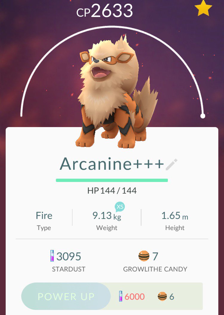 PokeCrys's tweet photo. ...Así salen luego los Arcanines... con ganas de morder ;-) https://t.co/sNRfAH5P8y