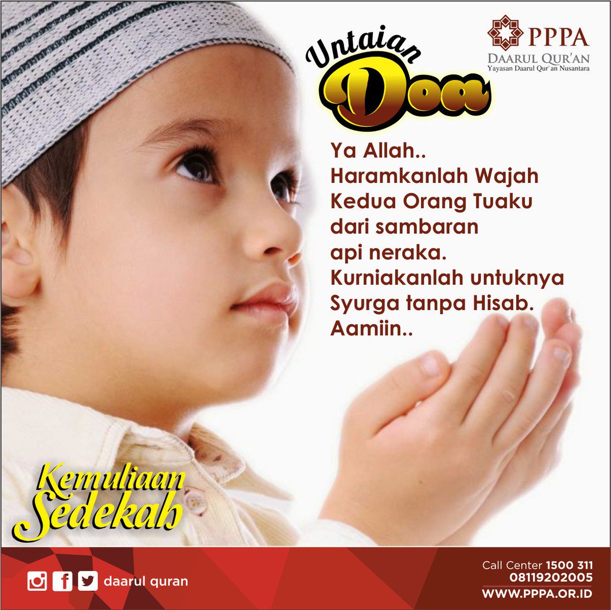 Daarul_Quran's tweet photo. Bersiap tuk memenuhi panggilan Allah, lanjut doa, ikhtiar, dan rutinin, istiqomahin.. #AsarYuk
#SedekahAja https://t.co/ACDSNuDtc8